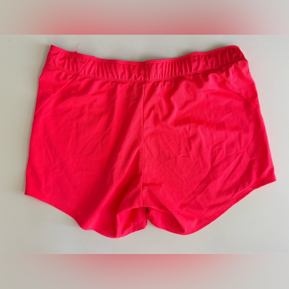 Nike Women's Dri Fit Neon Pink Athletic Shorts - Large - Picture 2 of 4